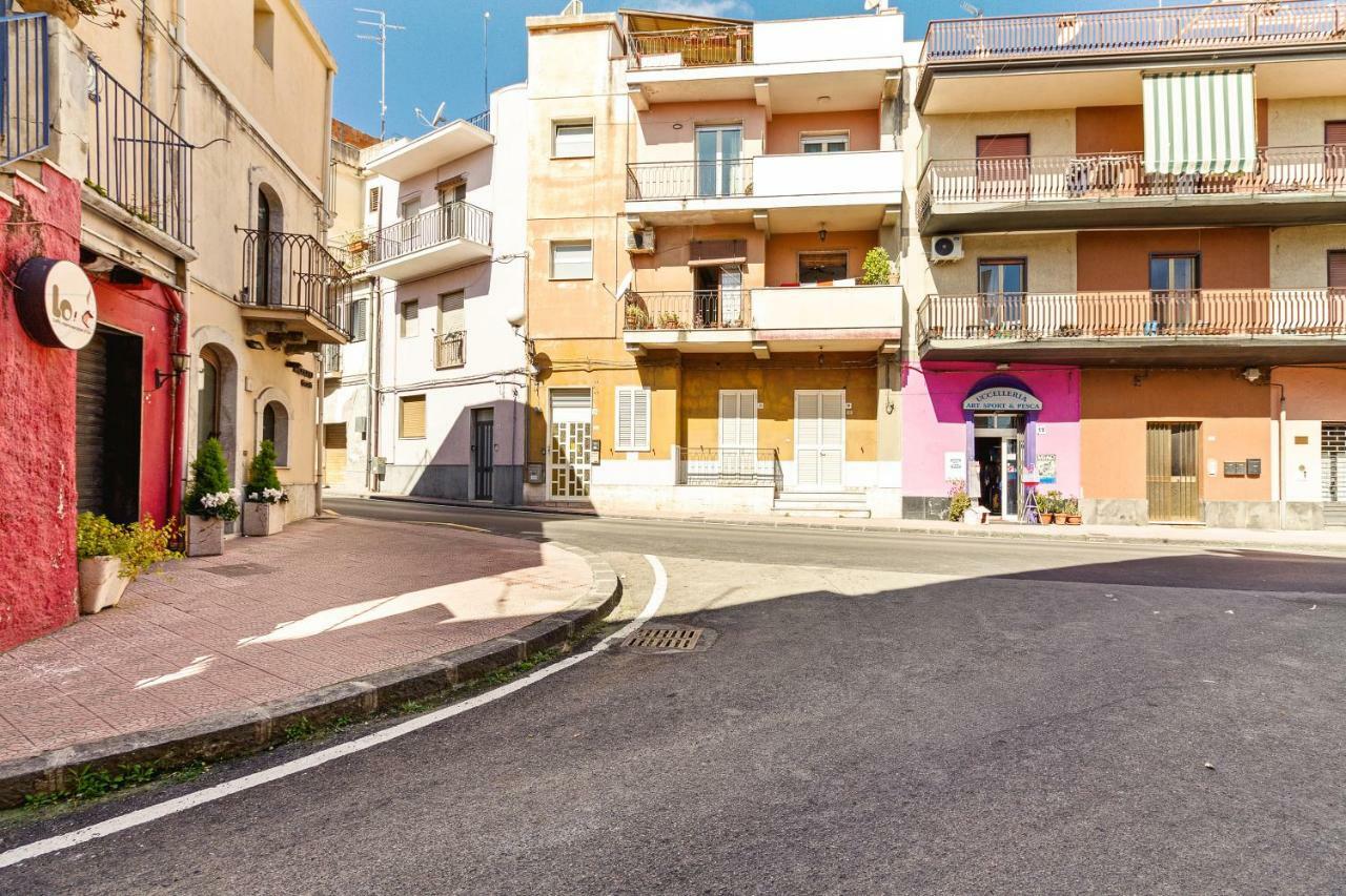 Seaview Terrace Sunny Apartment Giardini Naxos Dış mekan fotoğraf